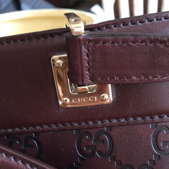 SOLD!!! GUCCI Punch Tote - Picture 2 of 8